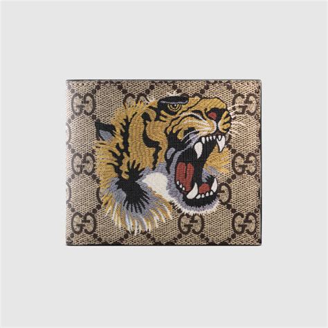 men gucci wallet tiger|Gucci men's wallet knockoff.